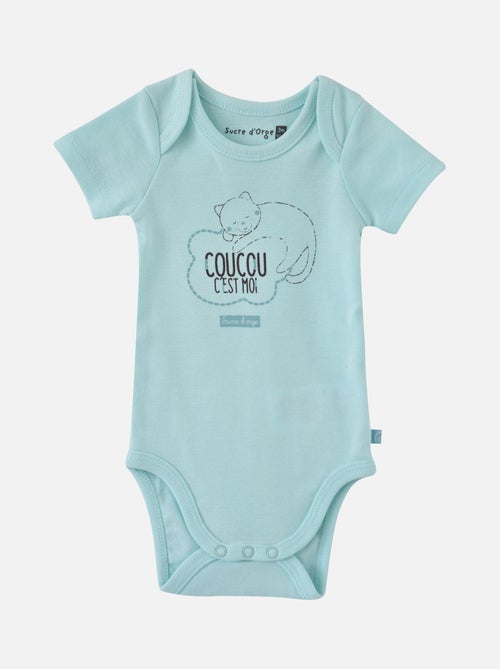 LOT 3 BODY COTON BIO EITAN - Kiabi