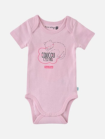 LOT 3 BODY COTON BIO ELMA