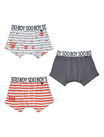 LOT 3 BOXERS ENFANT FREJUS