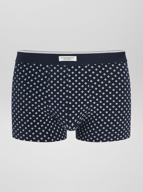 Lot 3 boxers stretch - Kiabi