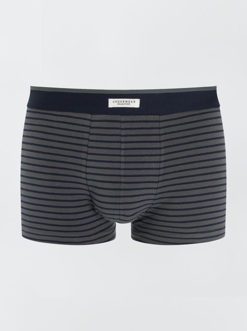 Lot 3 boxers stretch - Kiabi