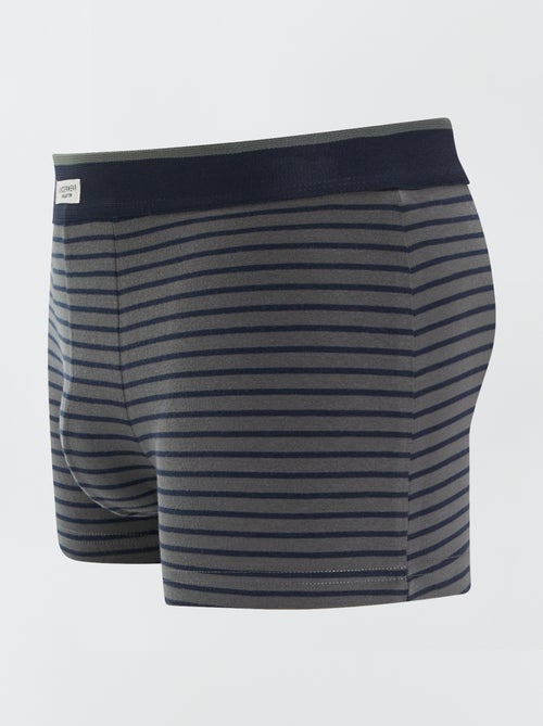 Lot 3 boxers stretch - Kiabi