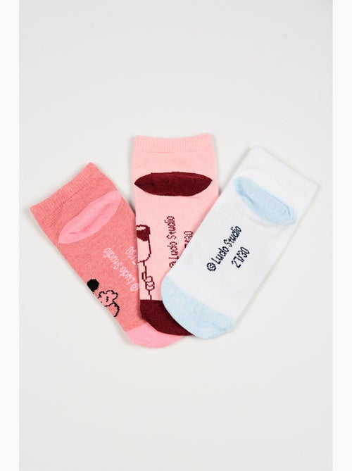 Lot 3 Chaussettes Basses Bluey   | Licence Officielle - Kiabi