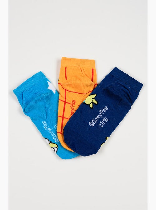 Lot 3 Chaussettes Basses Toy Story  | Licence Officielle - Kiabi