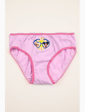 Lot 3 Culottes Barbie Multicolore | Licence Officielle
