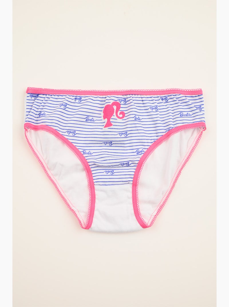 Lot 3 Culottes Barbie Multicolore | Licence Officielle Violet/Rose - Kiabi