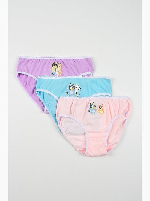 Lot 3 culottes bluey | licence officielle - Kiabi