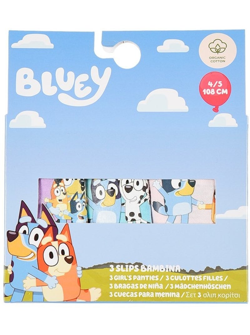 Lot 3 culottes bluey | licence officielle Multicolore - Kiabi