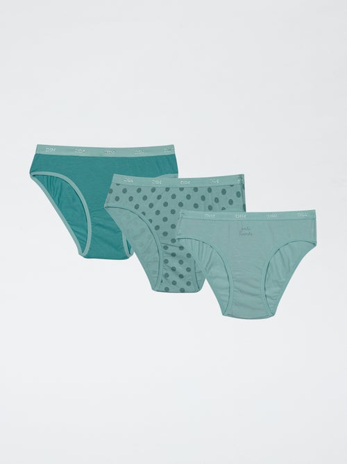 Lot 3 culottes 'Dim' - Kiabi Lot 3 culottes 'Dim' - Kiabi