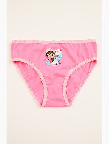 Lot 3 Culottes Gabby's Dollhouse Multicolore | Licence Officielle