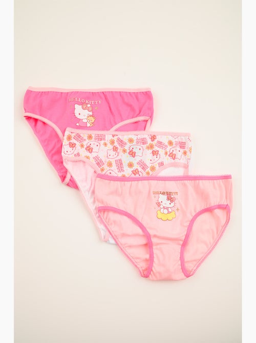 Lot 3 Culottes Hello Kitty Multicolore | Licence Officielle - Kiabi
