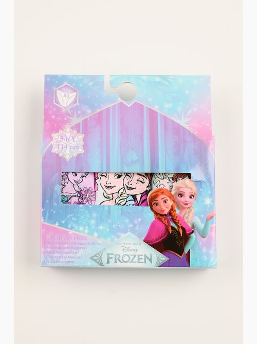 Lot 3 Culottes La Reine des Neiges | Licence Officielle - Kiabi