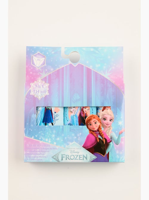 Lot 3 Culottes La Reine des Neiges | Licence Officielle - Kiabi