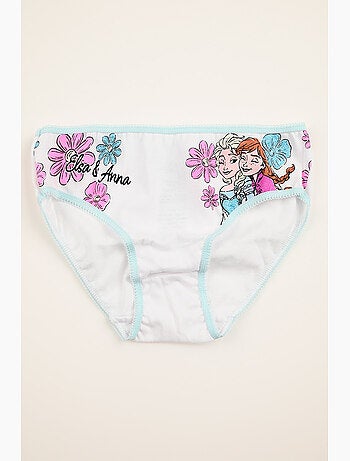 Lot 3 Culottes La Reine des Neiges Multicolore | Licence Officielle
