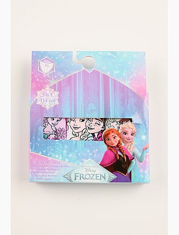 Lot 3 Culottes La Reine des Neiges Multicolore | Licence Officielle
