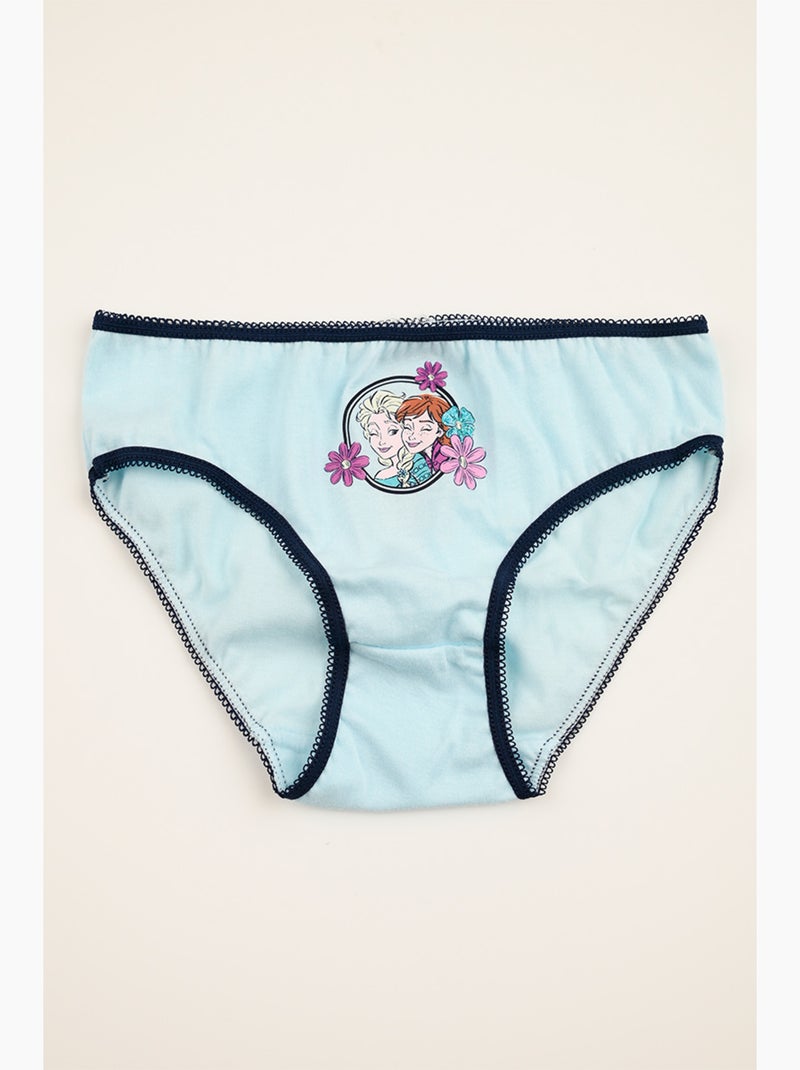 Lot 3 Culottes La Reine des Neiges Multicolore | Licence Officielle Blanc Violet - Kiabi