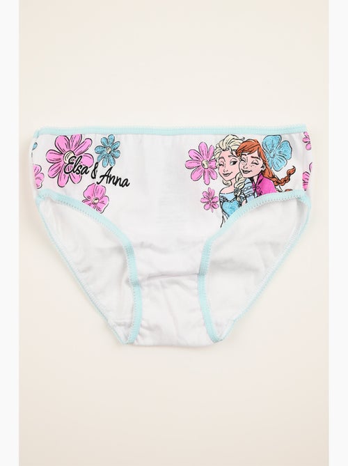 Lot 3 Culottes La Reine des Neiges Multicolore | Licence Officielle - Kiabi