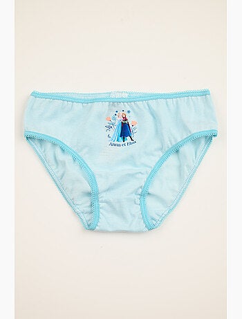 Lot 3 Culottes La Reine des Neiges Multicolore | Licence Officielle