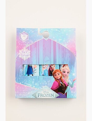 Lot 3 Culottes La Reine des Neiges Multicolore | Licence Officielle
