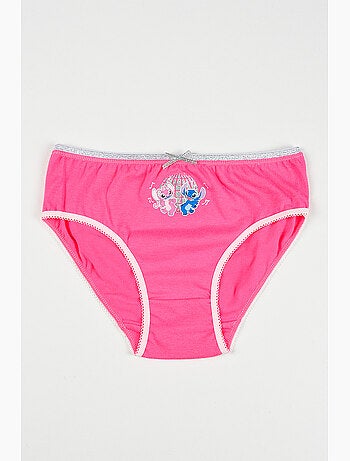 Lot 3 Culottes Lilo & Stitch Multicolore | Licence Officielle