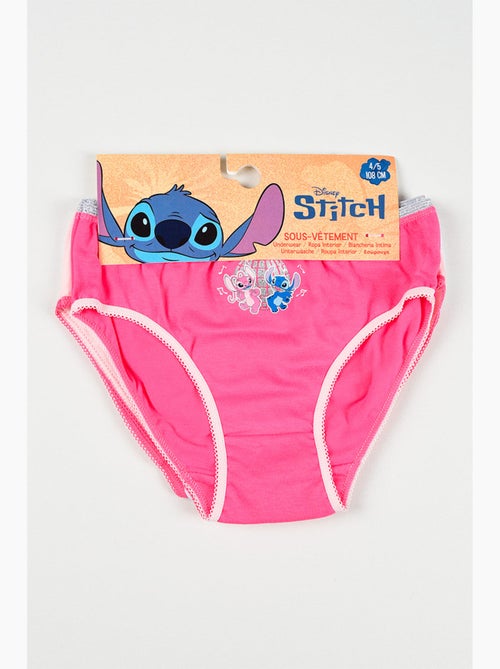 Lot 3 Culottes Lilo & Stitch Multicolore | Licence Officielle - Kiabi