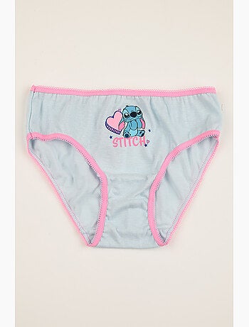 Lot 3 Culottes Lilo & Stitch Multicolore | Licence Officielle