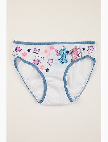 Lot 3 Culottes Lilo & Stitch Multicolore | Licence Officielle