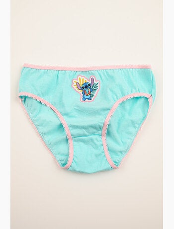 Lot 3 Culottes Lilo & Stitch Multicolore | Licence Officielle