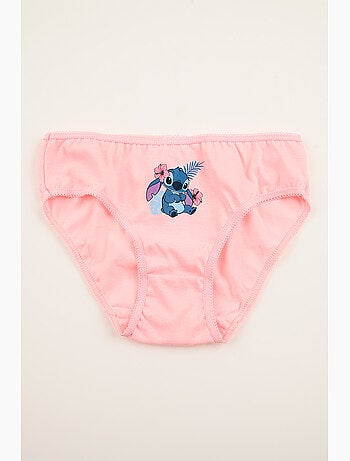 Lot 3 Culottes Lilo & Stitch Multicolore | Licence Officielle