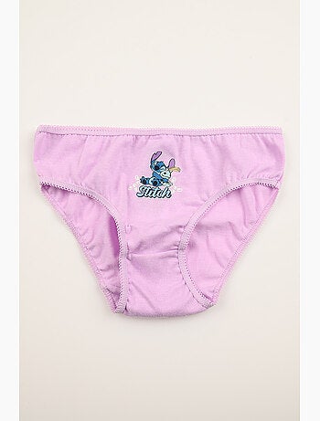 Lot 3 Culottes Lilo & Stitch Multicolore | Licence Officielle