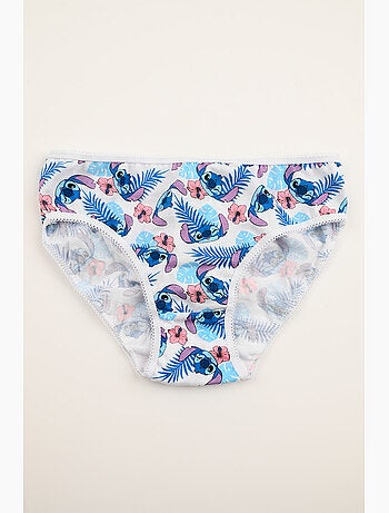 Lot 3 Culottes Lilo & Stitch Multicolore | Licence Officielle