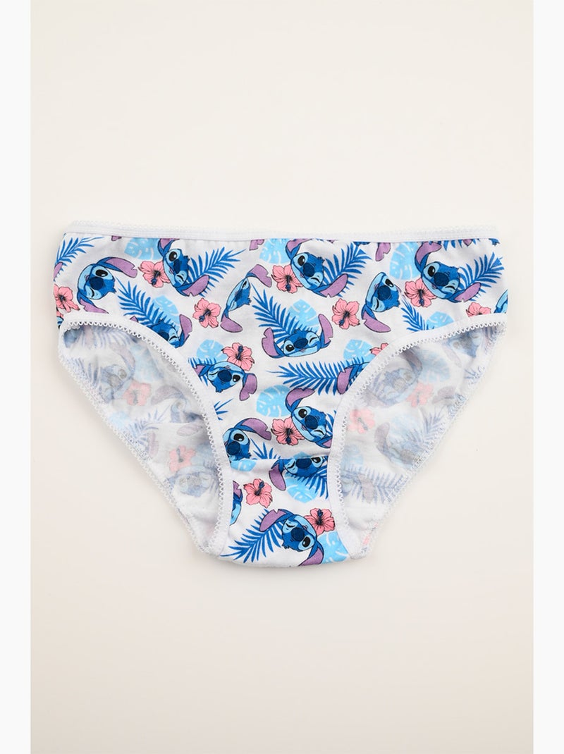 Lot 3 Culottes Lilo & Stitch Multicolore | Licence Officielle Violet/Rose - Kiabi