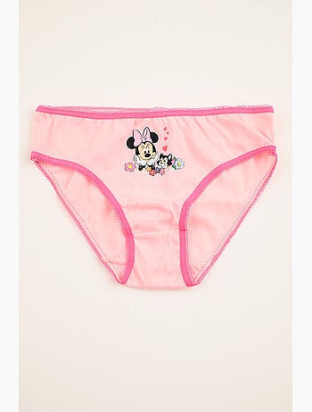 Lot 3 Culottes Minnie Mouse Multicolore | Licence Officielle