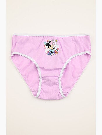 Lot 3 Culottes Minnie Mouse Multicolore | Licence Officielle