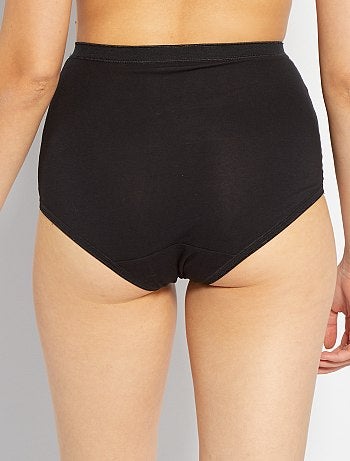 Lot 3 culottes taille haute 'Sans Complexe'