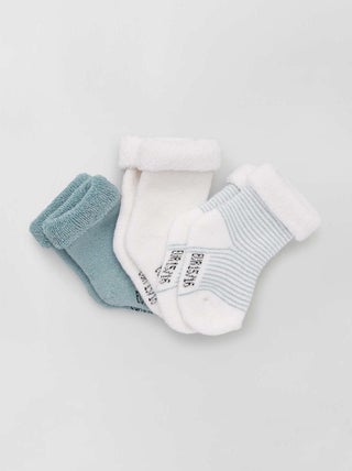 Lot 3 paires de chaussettes