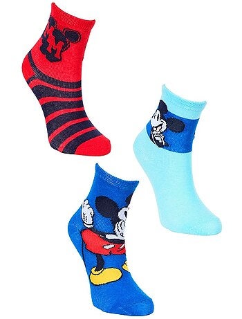 Lot 3 paires de chaussettes mickey mouse| licence officielle
