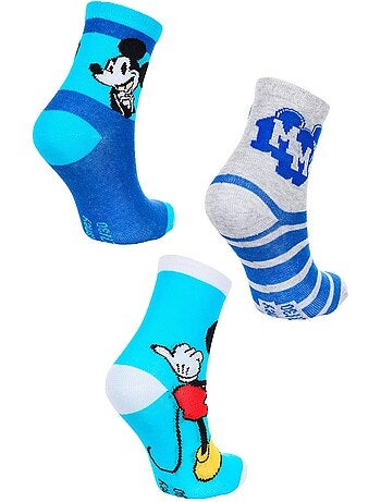 Lot 3 paires de chaussettes mickey mouse| licence officielle