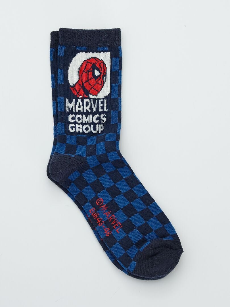 Lot 3 paires de chaussettes 'Spider-man' ROUGE - Kiabi