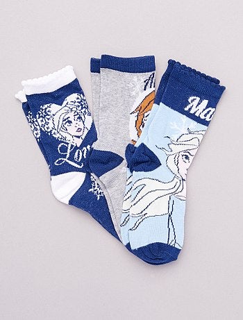 Lot 3 paires 'La Reine des neiges' 'Disney'