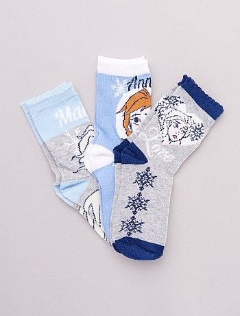 Lot 3 paires 'La Reine des neiges' 'Disney'