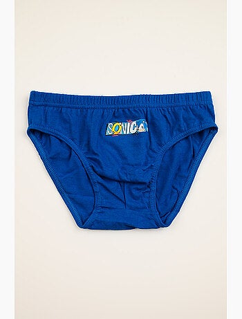 Lot 3 Slips Sonic Multicolore| Licence Officielle