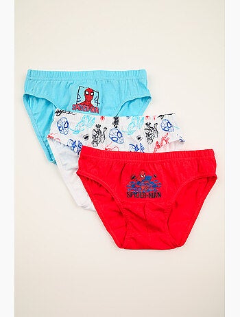 Lot 3 Slips Spiderman| Licence Officielle