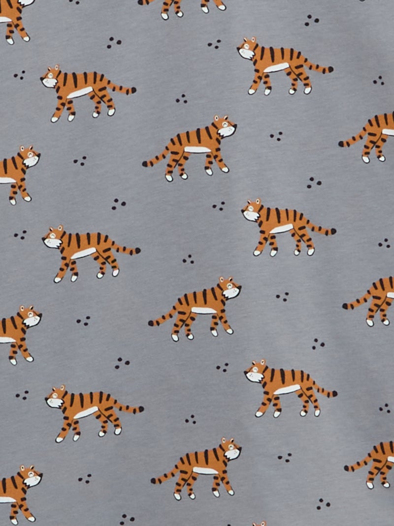 Lot 3 tee-shirts imprimés Beige - Kiabi