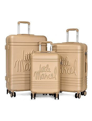 Lot 3 valises dont 1 valise cabine rigides