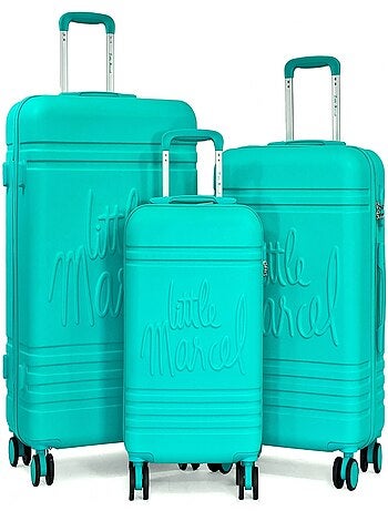 Lot 3 valises dont 1 valise cabine rigides