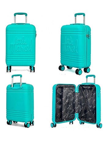 Lot 3 valises dont 1 valise cabine rigides