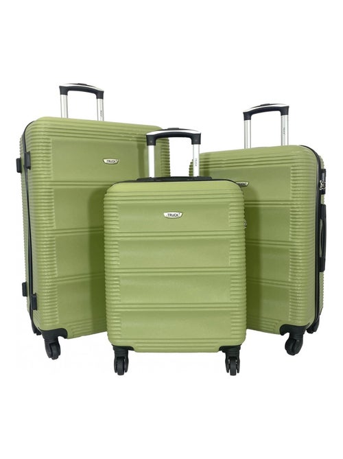 Lot 3 valises dont 1 valise cabine rigides - Kiabi