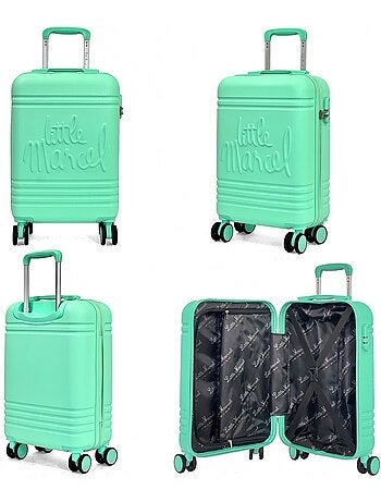 Lot 3 valises dont 1 valise cabine rigides