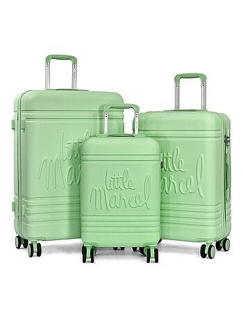 Lot 3 valises dont 1 valise cabine rigides